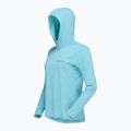 Bluză de trekking pentru femei NORRONA Femund Tech Hood aqua haze 8