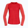 Longsleeve de trekking pentru femei NORRONA Femund PureUll LS aura orange/paprika 5