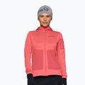 Bluză de trekking pentru femei NORRONA Falketind Warm2 Stretch Hood deep sea coral/baked apple