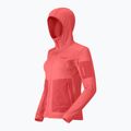 Bluză de trekking pentru femei NORRONA Falketind Warm2 Stretch Hood deep sea coral/baked apple 7