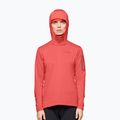 Bluză de trekking pentru femei NORRONA Falketind Warm1 Hood deep sea coral/baked apple
