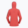 Bluză de trekking pentru femei NORRONA Falketind Warm1 Hood deep sea coral/baked apple 6