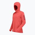 Bluză de trekking pentru femei NORRONA Falketind Warm1 Hood deep sea coral/baked apple 7