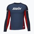 Swix Racex Bodyw cămașă termică pentru bărbați albastru marin și roșu 40811-75120-S