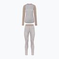 Set de lenjerie termoactivă pentru femei KARI TRAA Kaia light grey melange