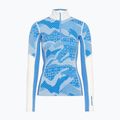 Bluză termoactivă pentru femei KARI TRAA Olea Half Zip ocean 5