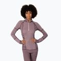 Bluză termoactivă pentru femei KARI TRAA Smekker Half Zip cocoa powder