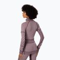 Bluză termoactivă pentru femei KARI TRAA Smekker Half Zip cocoa powder 3