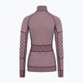 Bluză termoactivă pentru femei KARI TRAA Smekker Half Zip cocoa powder 5