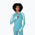 Bluză termoactivă pentru femei KARI TRAA Mila Half Zip blue lagoon