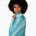 Bluză termoactivă pentru femei KARI TRAA Mila Half Zip blue lagoon 4
