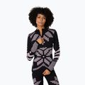 Bluză termoactivă pentru femei KARI TRAA Faith Half Zip black