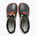 Cizme de cauciuc pentru copii Viking Footwear Alv Barefoot Paw Print negru 12
