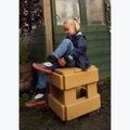 Cizme de cauciuc pentru copii Viking Footwear Alv Barefoot Paw Print negru 14