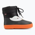 Cizme de cauciuc pentru copii Viking Footwear Alv Barefoot Paw Print negru 2