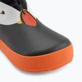 Cizme de cauciuc pentru copii Viking Footwear Alv Barefoot Paw Print negru 7