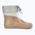 Cizme de cauciuc pentru copii Viking Footwear Alv Barefoot Paw Print bej 9