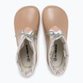 Cizme de cauciuc pentru copii Viking Footwear Alv Barefoot Paw Print bej 12