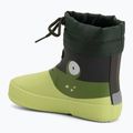 Cizme de cauciuc pentru copii Viking Footwear Alv Barefoot Paw Print verde deschis/verde 3