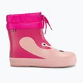 Cizme de cauciuc pentru copii Viking Footwear Alv Barefoot Paw Print roz deschis/magenta 8