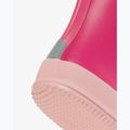 Cizme de cauciuc pentru copii Viking Footwear Alv Barefoot Paw Print roz deschis/magenta 13