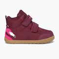 Încălțăminte barefoot pentru copii Viking Footwear Alv Barefoot Mid 2V Waterproof burgundy 8