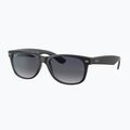 Ochelari de soare Ray-Ban New Wayfarer Classic black matte/blue gradient 4