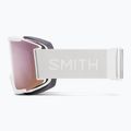 Ochelari de schi  Smith Squad white vapor/chromapop everyday rose gold mirror 3