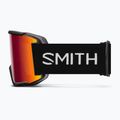 Ochleari de schi Smith Squad XL black/chrp sun red mirror/chrp storm yellow flash 4