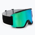 Ochleari de schi Smith Squad XL black/chrp sun green mirror/chrp storm rose flash