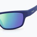 Ochelari de soare Polaroid PLD 7037/S matt blue/greygreen mirror polarized 6