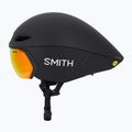 Cască de bicicletă Smith Jetstream TT matte black/chromapop red mirror/clear 3