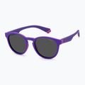 Ochelari de soare polarizați pentru copii Polaroid PLD 8048/S lilac violet/gri 2