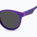 Ochelari de soare polarizați pentru copii Polaroid PLD 8048/S lilac violet/gri 5