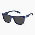 Ochelari de soare polarizați pentru copii Polaroid PLD 8049/S albastru azur/gri 2