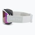 Ochleari de schi Smith Squad white vapor/chromapop everyday violet mirror/clear 4