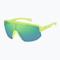 Ochelari de soare Polaroid PLD 7047/S matte lime/greygreen mirror polarized 2