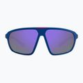 Ochelari de soare polarizați Polaroid PLD 2142/S semi-mat albastru violet azur/violet oglindă 3