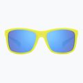 Ochelari de soare polarizați pentru copii Polaroid PLD 8053/S mat yellow azure/blue mirror 3