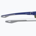 Ochelari de soare Under Armour Yard Dual S3 matte white blue/blue multilayer oleophobic 8