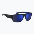 Ochelari de soare pentru bărbați Under Armour Scorcher matte black blue/blu sky mirror