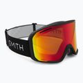Ochleari de schi Smith Blazer black/red sol-x mirror