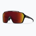 Ochelari de soare Smith Shift XL MAG negru/roșu cromat cu oglindă oglindă