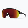 Ochelari de soare Smith Shift Split MAG negru/roșu cromat cu oglindă roșie