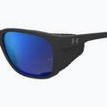 Ochelari de soare pentru bărbați Under Armour Glacial matte black/grey blue mirror silver polarized o 7