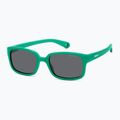 Ochelari de soare pentru copii Polaroid PLD K008/S matte green/grey polarized 2