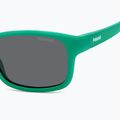 Ochelari de soare pentru copii Polaroid PLD K008/S matte green/grey polarized 5