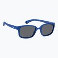 Ochelari de soare pentru copii Polaroid PLD K008/S matte blue/grey polarized