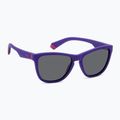 Ochelari de soare pentru copii Polaroid PLD 8056/S matte violet/grey polarized