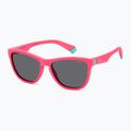 Ochelari de soare pentru copii Polaroid PLD 8056/S matte pink/grey polarized 2
